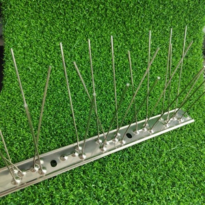 Kit de pointes Caltrops en acier inoxydable garder hors chat écureuil piège dissuasif Durable <span class=keywords><strong>Pigeon</strong></span> Repeller dispositif extérieur <span class=keywords><strong>Anti</strong></span> oiseaux pointes - Product Image 4