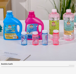<span class=keywords><strong>Bouteille</strong></span> à bulles jeu <span class=keywords><strong>de</strong></span> plein air 500ml jouets à bulles eau enfants savon liquide à bulles concentré d'eau - Product Image 2