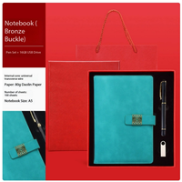Coffret Cadeau d'Entreprise Personnalisé : Carnet de Notes Promotionnel et Journal d'Affaires sur Mesure