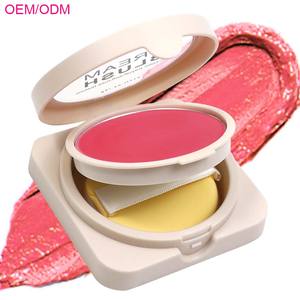Ochain Couleurs Personnalisées Mat Ultra Pigmenté Longue Durée Étanche <span class=keywords><strong>Cremy</strong></span> Cheek Visage Maquillage Blush Rose Crème Blush - Product Image 1