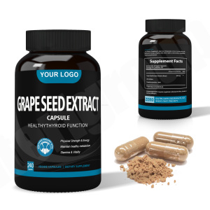 <strong>Grape</strong> <strong>Seed</strong> <strong>Extract</strong> Supplements 95% OPC Proanthocyanidins <strong>Grape</strong> <strong>Seed</strong> <strong>Extract</strong> <strong>Capsule</strong> - Product Image 1