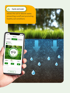 HiOazo HSC-800W WiFi Controller With Smart Weather Skips, Water Hammer for Lawn, Garden, Court HSC-800W Smart Irrigation System - Product Image 5