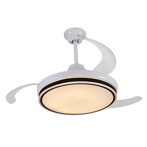 <span class=keywords><strong>Amazon</strong></span> Venta caliente del precio barato de tres escondido palas 42 pulgadas decorativo lámpara de ventilador - Product Image 3