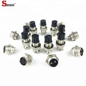 Industrialization design IP68 waterproof round aluminum tube connectors