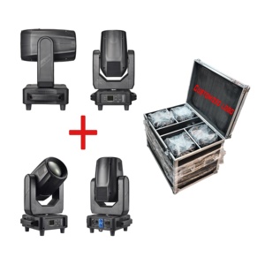 Mini Cabeza Móvil Blanca <span class=keywords><strong>de</strong></span> 295W con Control DMX512 y Estuche <span class=keywords><strong>de</strong></span> Transporte, <span class=keywords><strong>Luz</strong></span> Sharpy 14R para Discoteca, Club, DJ, Boda, Fiesta - Product Image 5