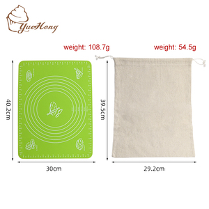 Cestino di impermeabilizzazione del pane rotondo a colori personalizzato con pane zame Baguette pane <span class=keywords><strong>verde</strong></span> cesto di lievitazione naturale - Product Image 5