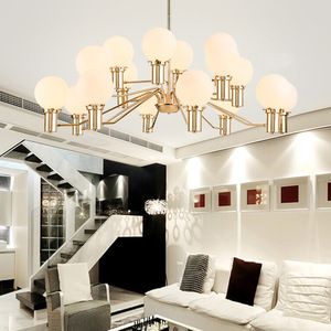 Vente chaude <span class=keywords><strong>Suspension</strong></span> <span class=keywords><strong>Globe</strong></span> D'or De Luxe Moderne Lustre En <span class=keywords><strong>Verre</strong></span> Lustre En Fer Pendentif Lumière En <span class=keywords><strong>Verre</strong></span> - Product Image 4