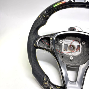 Volante in Fibra di Carbonio Personalizzato per <span class=keywords><strong>Mercedes</strong></span> Benz AMG W205 W212 W213 W246 C292 C43 C63 E63 S65 W463 W222 <span class=keywords><strong>C180</strong></span> C200 C250 C300 - Product Image 5