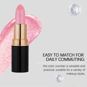 Brillo <span class=keywords><strong>Labial</strong></span> Rosa Diamante Suave, Lápiz <span class=keywords><strong>Labial</strong></span> con Brillo, Nutritivo, Suave, Hidratante, Voluminizador y de Larga Duración - Product Image 3