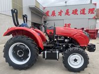 Nouveau stock Tracteur diesel à faible puissance 35 ch 500 cc monocylindre Motoculteur Quatre roues Modèle agricole Utilisation 24V
