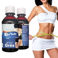Complément alimentaire biologique à base de plantes pour un ventre plat, sirop pour la minceur abdominale, booster de métabolisme, amincissant pour le ventre, 200 ml