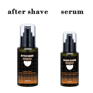 Hữu Cơ Râu Chăm Sóc Kit Cho Nam Giới Bao Gồm Râu Rửa Điều Hòa Dầu Huyết Thanh Balm Cạo Râu Gel Cho Tăng Trưởng OEM/ODM - Product Image 4