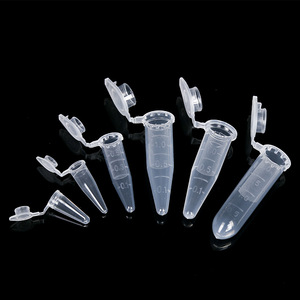 Tubos de Microcentrífuga Yuan Yi de 0.1ml, 0.2ml, 0.5ml, 1.5ml y 2ml con Fondo Puntiagudo y Tapa para Uso en Laboratorio - Product Image 1