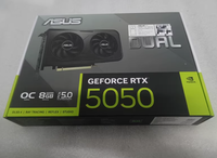 New and Original 5050 O8G Series 8GB GDDR6 Graphics Card 128bit Dual Fan High Performance Graphics Component Clean Condition