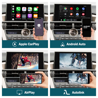 Carretera Android enlace espejo AirPlay coche jugar funciones inalámbrico CarPlay para Lexus NX RX ES GS RC CT ¿LX LC UX GX 2014-2019