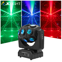 Disco Club Dj Lumière 18Pcs 10W Rgbw 4In1 Led Faisceau Mobile Faisceau Tête Dj Lumière Night Club Lumières Disco