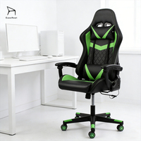 Chaise de jeu ergonomique en cuir de qualité supérieure, confortable et réglable pour le gaming