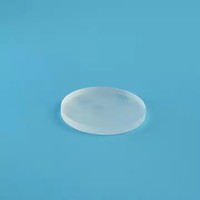 Fabrication sur mesure de fenêtres optiques rondes et carrées en verre borosilicate transparent K9 Bk7 B270 en silice fondue avec revêtement laser visible pour usage médical