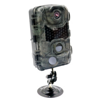Caméra extérieure 4K avec batterie AA intégrée, vision nocturne 940nm sans éclat, caméra de sentier, carte Micro SD jusqu'à 512 Go, pour équipement de chasse