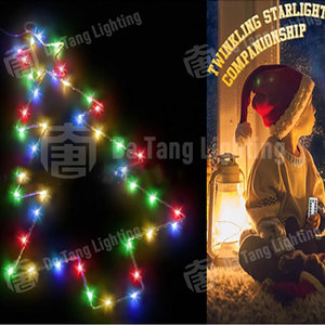 Lumières décoratives lumineuses de ficelle de Noël de LED pour l'éclairage de vacances, de jardin et de parc - Product Image 4