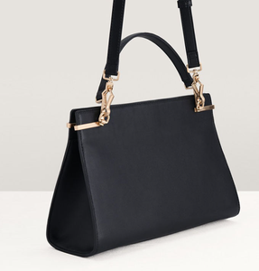 Bolso de Mujer de Cuero PU de Alta Calidad Personalizado con Muestras, Bolso de Mano Negro de Moda para Mujer Personalizado - Product Image 3