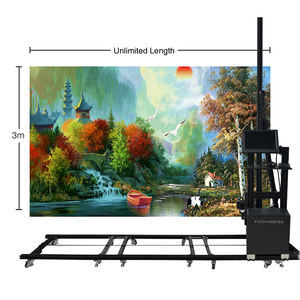 Impresora 3D UV para Paredes, CMYKW, 5 Colores, 2.5M de Altura, con Dos Cabezales de Impresión DX7, para Decoración Interior y Exterior - Product Image 3