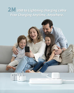 어댑터가있는 휴대용 충전기-휴대 전화 충전 솔루션 도매 케이블 - Product Image 4