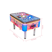 Naughty Bean Machine d'arcade de boxe à monnayeur pour 2 joueurs, 220V, avec cabinet métallique et cible électronique, pour divertissement enfantin