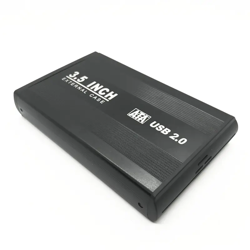 3.5 inch SATA Enclosure USB 2.0 External Aluminum case Hard drive case For Desktop 3.5inch hard drive