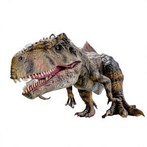 Statue de dinosaure en métal d'extérieur, modèle animatronique réaliste pour les parcs à thème, les parcs d'aventure et les centres commerciaux - Product Image 1