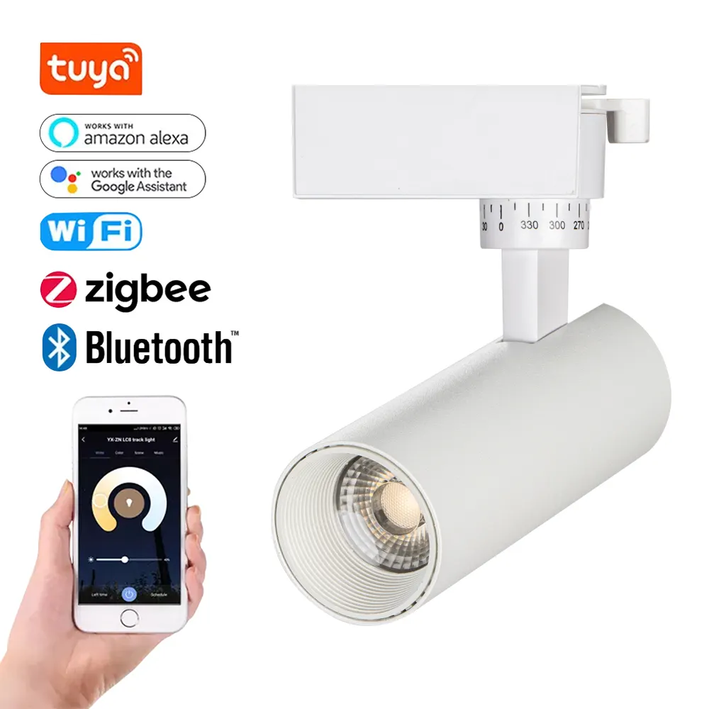 Высококачественный современный коммерческий светодиодный Трековый светильник высокой яркости Ra80 COB Точечный светильник 10 Вт Трековый мини-светильник без мерцания