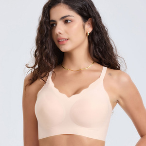 Phụ nữ liền mạch sóng cắt dây Miễn phí đồ lót vest áo ngực đồ lót đẩy lên áo ngực - Product Image 2
