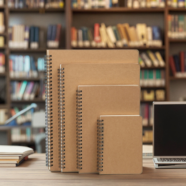 A5 Spiral Notebooks Customized Cheap Paper Notebook for Cahier Scolaire En Gros Libretas