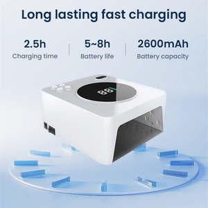 Lampada UV LED Professionale Portatile da 48W con 4 Modalità Timer, Asciugatore Elettrico per Unghie per Smalto Gel, Attrezzatura per Manicure - Product Image 4