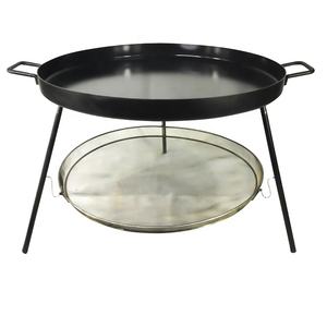 Hot Sale Campfire Cooking <strong>Grill</strong> &amp; Skillet Portable Camping Cooking <strong>Grill</strong> Fry <strong>Pan</strong> for Cooking on Firepits Outdoor Camping BBQ - Product Image 3