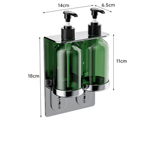 <span class=keywords><strong>Dispenser</strong></span> di <span class=keywords><strong>Sapone</strong></span> in Acciaio Inox 304 <span class=keywords><strong>per</strong></span> Bagno d'Albergo, Porta Bottiglia <span class=keywords><strong>per</strong></span> Gel <span class=keywords><strong>Doccia</strong></span> e Igienizzante Mani - Product Image 6