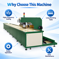 Machine de soudage haute fréquence automatique pour bâches PVC, membranes plastiques et sacs de glace biologiques, pour la fabrication de sacs de transport