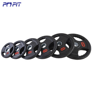 Poids de musculation en caoutchouc pour salle de sport <span class=keywords><strong>Crossfit</strong></span> 5 kg 10 kg 15 kg 20 kg, plaques de poids pour haltères, haltères en caoutchouc - Product Image 2