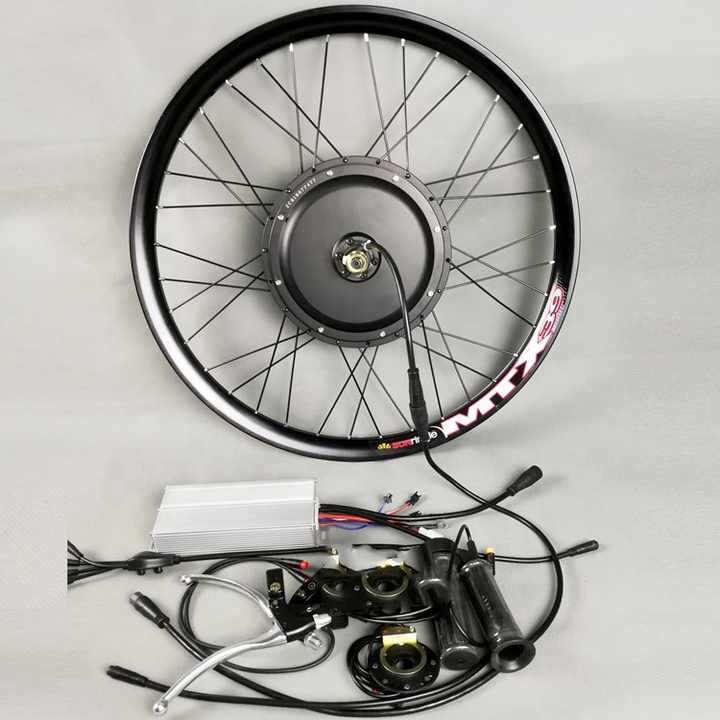 fat tire electric bicycle conversion kit Amazon.com : PEXMOR Bike Kit, 48V 1000W 26" Front Wheel E-Bike Conversion Kit, Ebike Hub Motor Upgrade 3 Mode Controller w/PAS/LCD Display/Twist Throttle Ebike Wheel Kit making it a practical choice for daily commutes or adventurous rides Fat Tire Kit Ebike 1500w