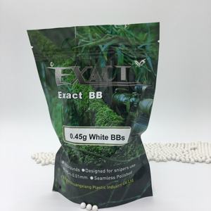 Venta caliente 6mm White Heavy <span class=keywords><strong>BB</strong></span> Pellets 0,45g BBs normales para juegos de juguete - Product Image 2