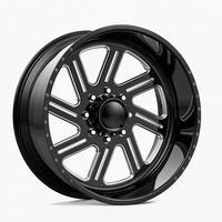 Rines Forjados Personalizados para Camioneta, Acabado Pulido, 20X14 28X14 30X16 26X12 22X12, con 8X170 6X139.7 para GMC Sierra 1500 Ford F250