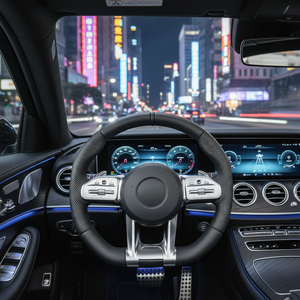 Pour <span class=keywords><strong>Volant</strong></span> Mercedes-Benz W206 W205 <span class=keywords><strong>W204</strong></span> W222 W223 W213 W177 W463 <span class=keywords><strong>AMG</strong></span> GT GLS63 GLE63 SL63 G63 A45 <span class=keywords><strong>C63</strong></span> - Product Image 2