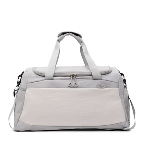 <b>Multi</b> Color Large Capacity Portable Shoe <b>Compartment</b> Front Storage Pocket Adjustable Shoulder Straps Sport Travel Luggage <b>Bags</b> - Product Image 3