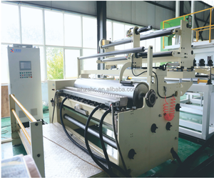 Machine <span class=keywords><strong>de</strong></span> revêtement à colle thermofusible électrique <span class=keywords><strong>de</strong></span> grande taille, machine à coller à rouleaux avec composants <span class=keywords><strong>de</strong></span> base à engrenages et largeur <span class=keywords><strong>de</strong></span> revêtement <span class=keywords><strong>de</strong></span> 1m à 2m - Product Image 1