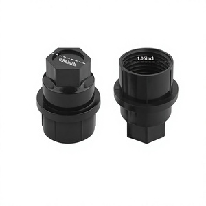 Cubiertas de tuercas de rueda para Chevrolet 15646250 de plástico y nailon para reemplazo y reparación, ajuste universal - Product Image 4