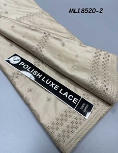 Tissu de Dentelle Voile Sexy Traditionnel Africain Lafaya en Coton Écologique 100% pour Homme - Product Image 2