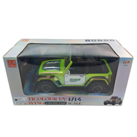 Véhicule télécommandé électrique 2,4 GHz 5 canaux à l'échelle 1:14 avec revêtement UV, jouet pour enfants, voiture RC tout-terrain pour l'extérieur, vente en gros