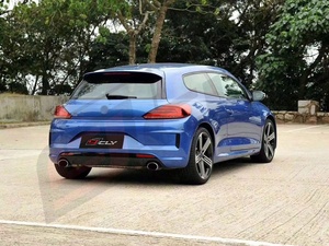 ชุดบอดี้คิทของแท้สำหรับ VW <span class=keywords><strong>Scirocco</strong></span> Restyling <span class=keywords><strong>R</strong></span>-<span class=keywords><strong>Line</strong></span> กันชนรถด้านหน้าตะแกรงด้านข้างกระโปรงแผงประตูด้านหลังรถกันชนดิฟฟิวเซอร์ - Product Image 5