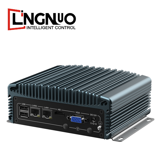 Budget Friendly Fanless Computer Intel CPU DDR5 RAM SSD Dual LAN Multiple USB Ports Stable Performance HD Mini Pc