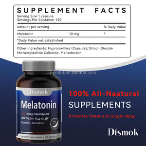 OEM Produits de santé Comprimés de mélatonine Vitamines Sommeil Sommeil Profond Améliorer la qualité du sommeil 3 Capsules de mélatonine 5mg 10mg - Product Image 4